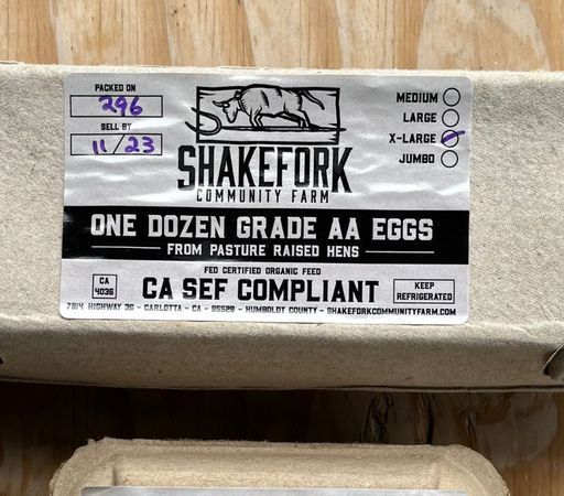 2026 Add-On Share: Free-Range Eggs