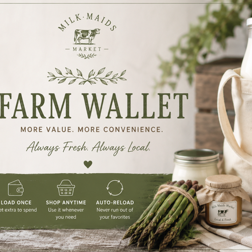 Milkmaid Market Farm Wallet