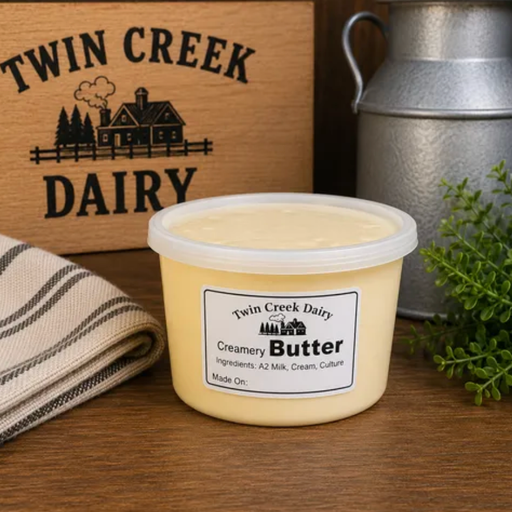 Twin Creek Dairy Butter Raw A2/A2