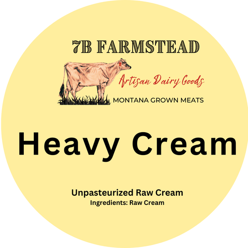 7B Farmstead Heavy Cream Subscription