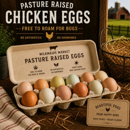 Chicken Eggs, Unwashed
